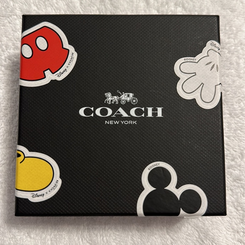Disney X Coach Red Leather Charm Bracelet ✨ - Picture 3 of 3